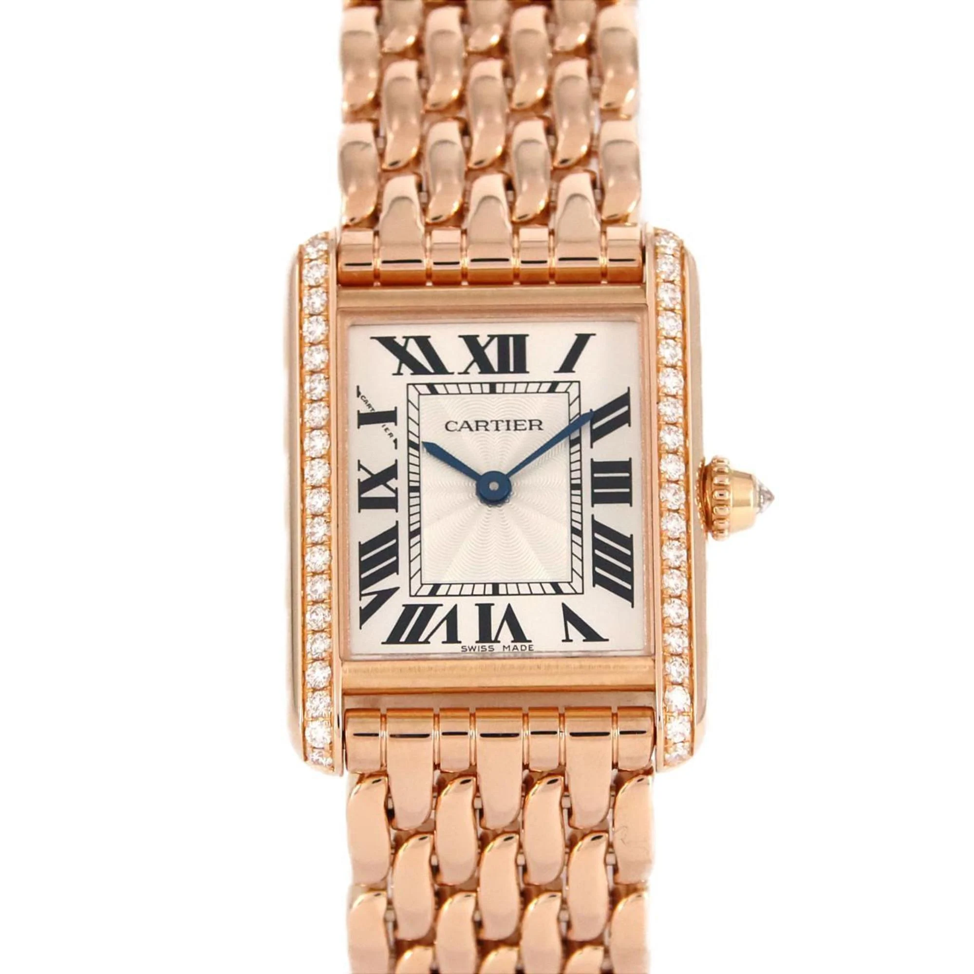 Cartier Tank Louis Cartier small model in pink gold, reference WJTA0020, manual winding