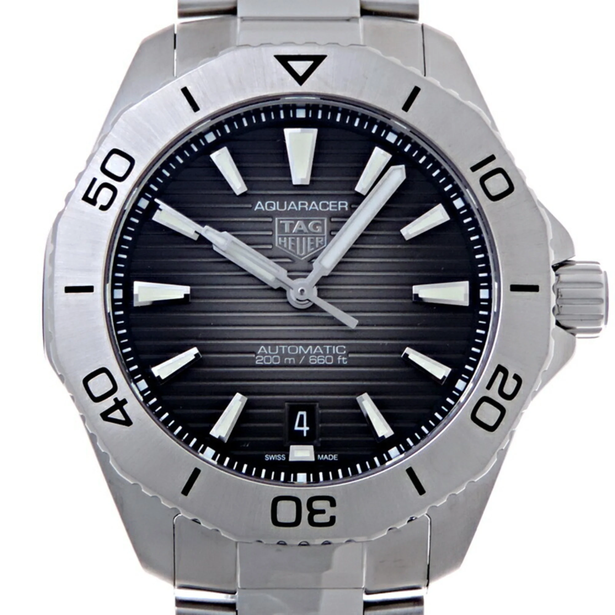 TAG Heuer Aquaracer Professional 200 men's watch, reference WEP2110.BA0627, steel bracelet