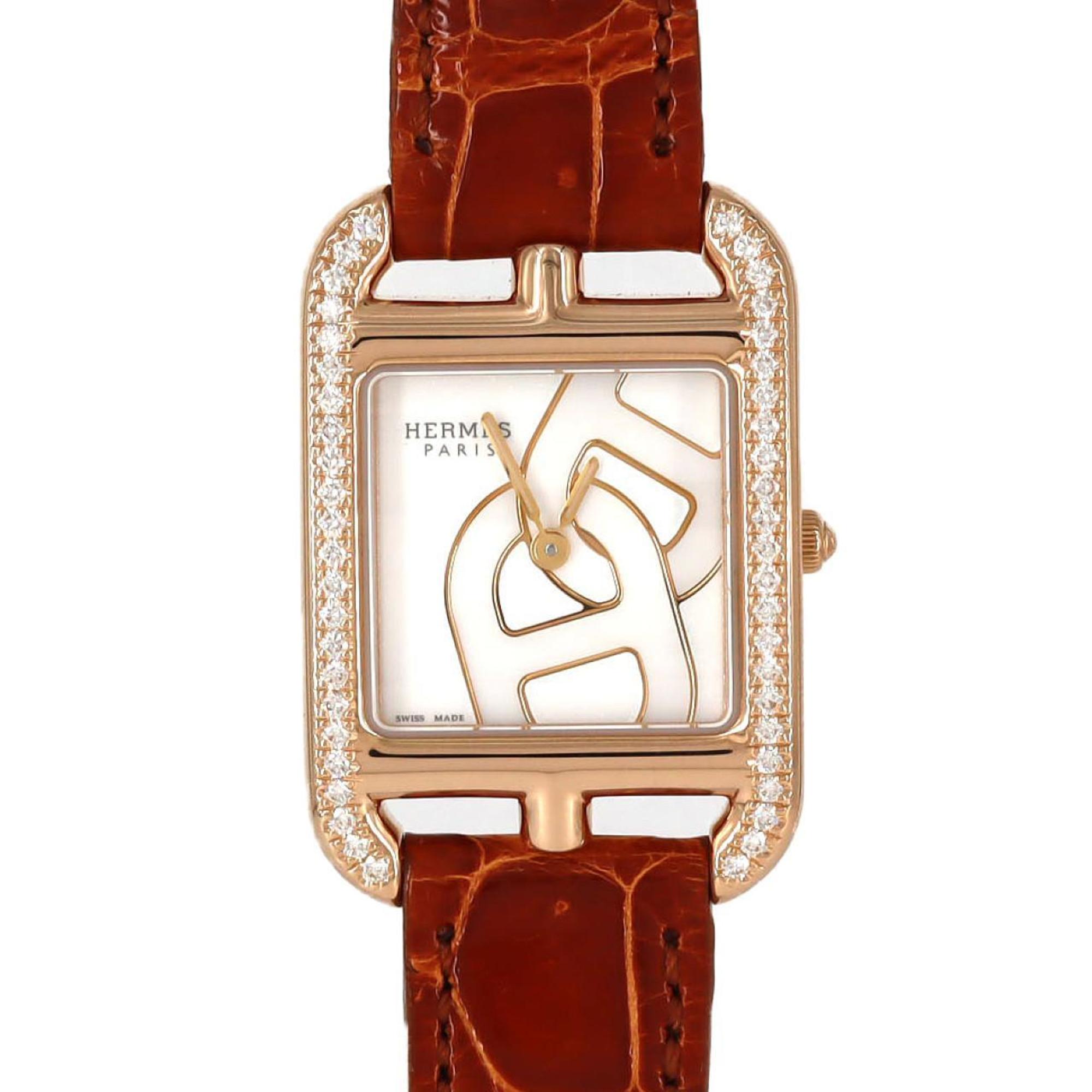 Herm&egrave;s Cape Cod in rose gold with a Cha&icirc;ne d&rsquo;Ancre motif