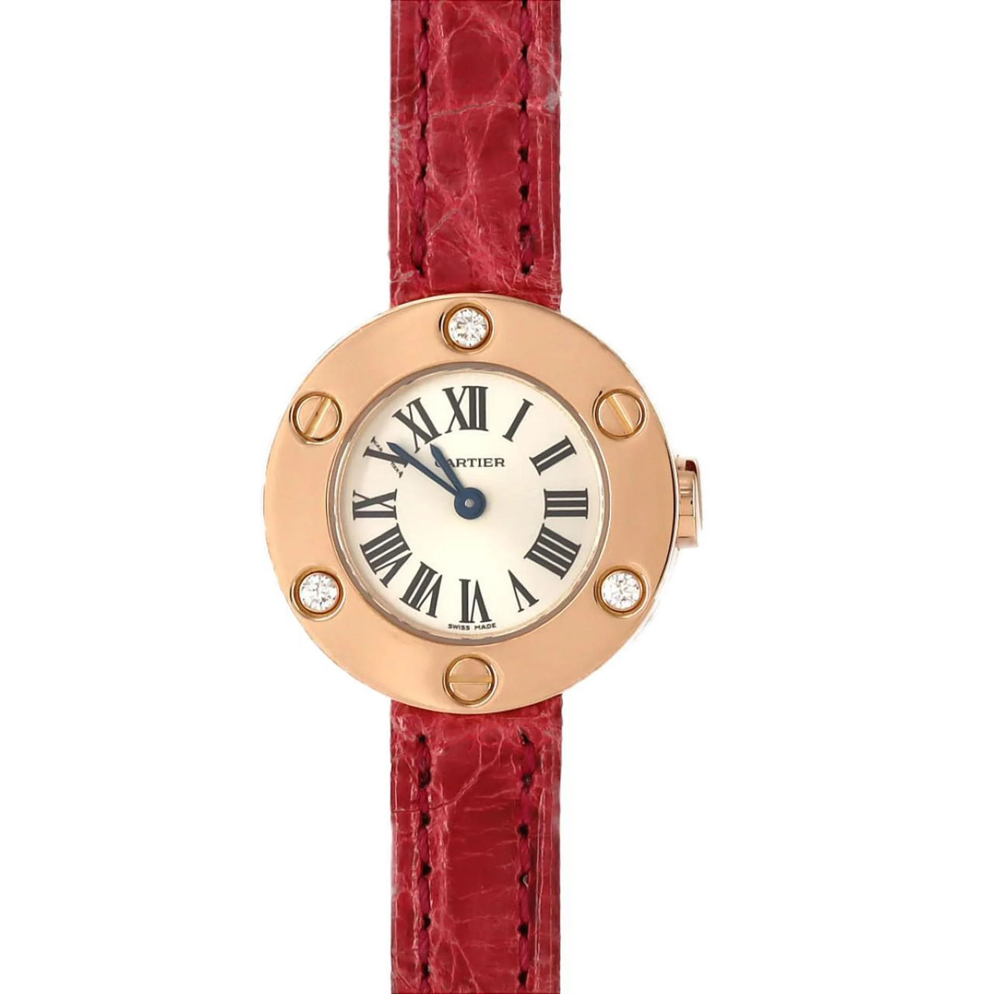 Pre-owned Cartier Love watch in pink gold