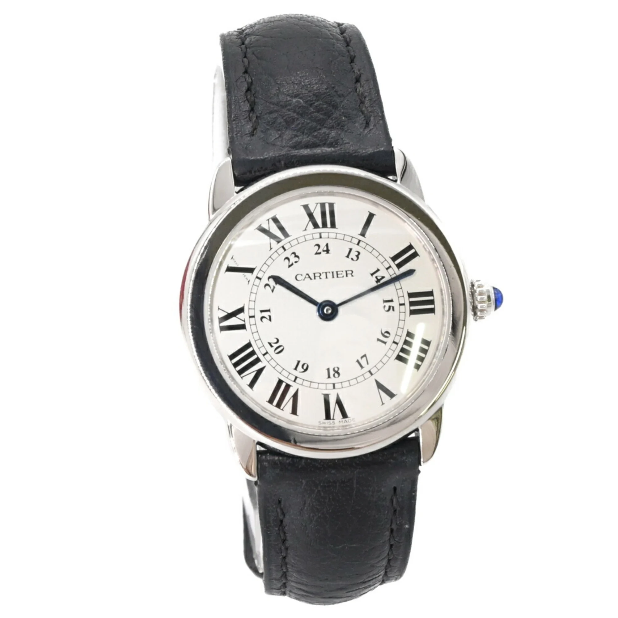 Cartier Ronde Solo small model, quartz, ladies watch reference WSRN0019