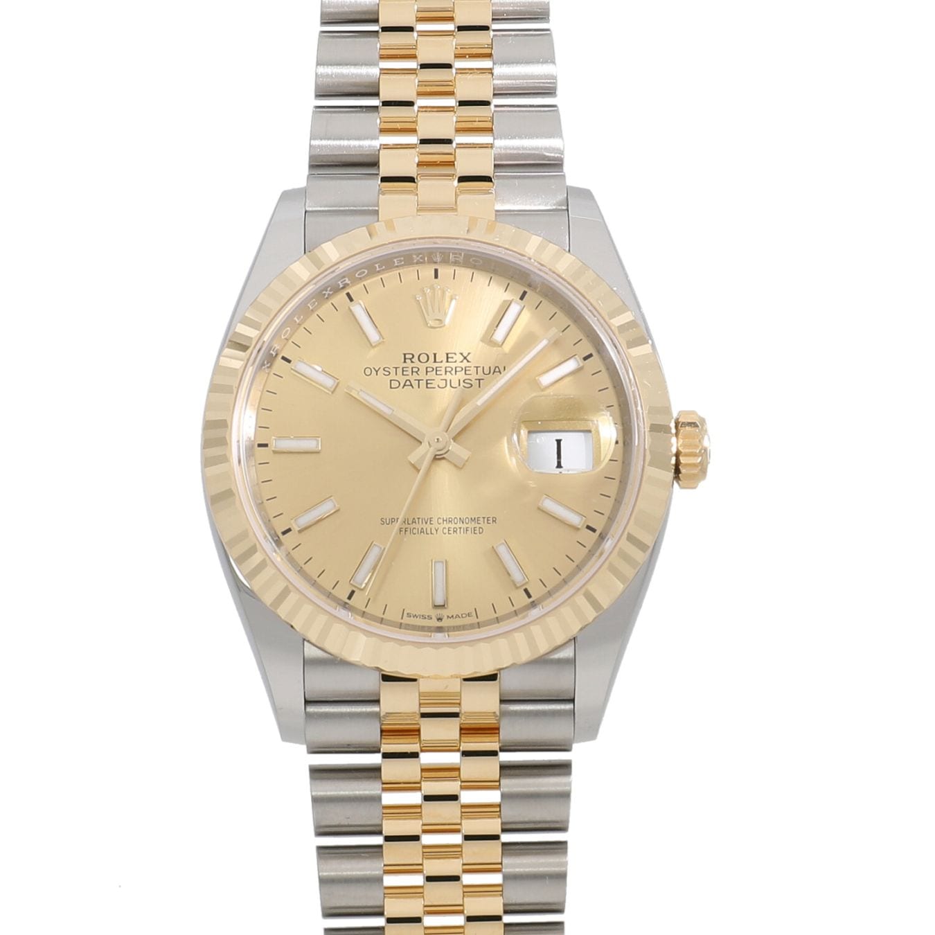 Rolex Datejust 36 126233 with champagne dial