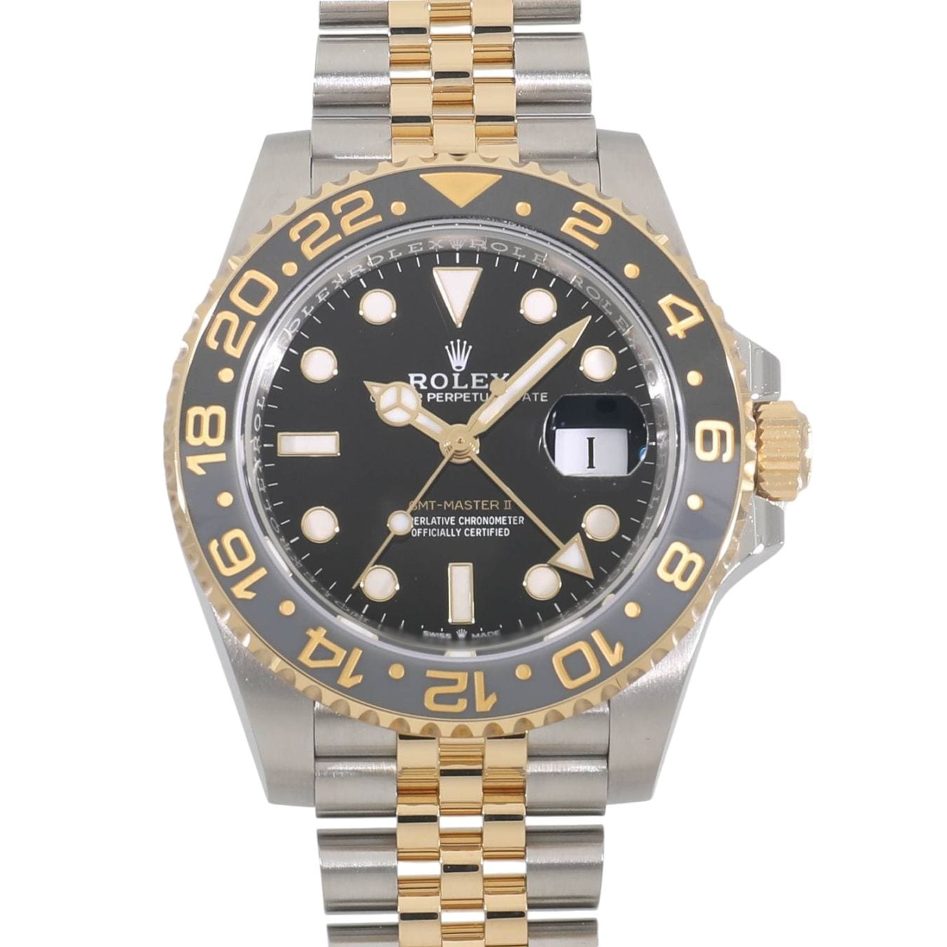Rolex GMT-Master II 126713GRNR with black dial