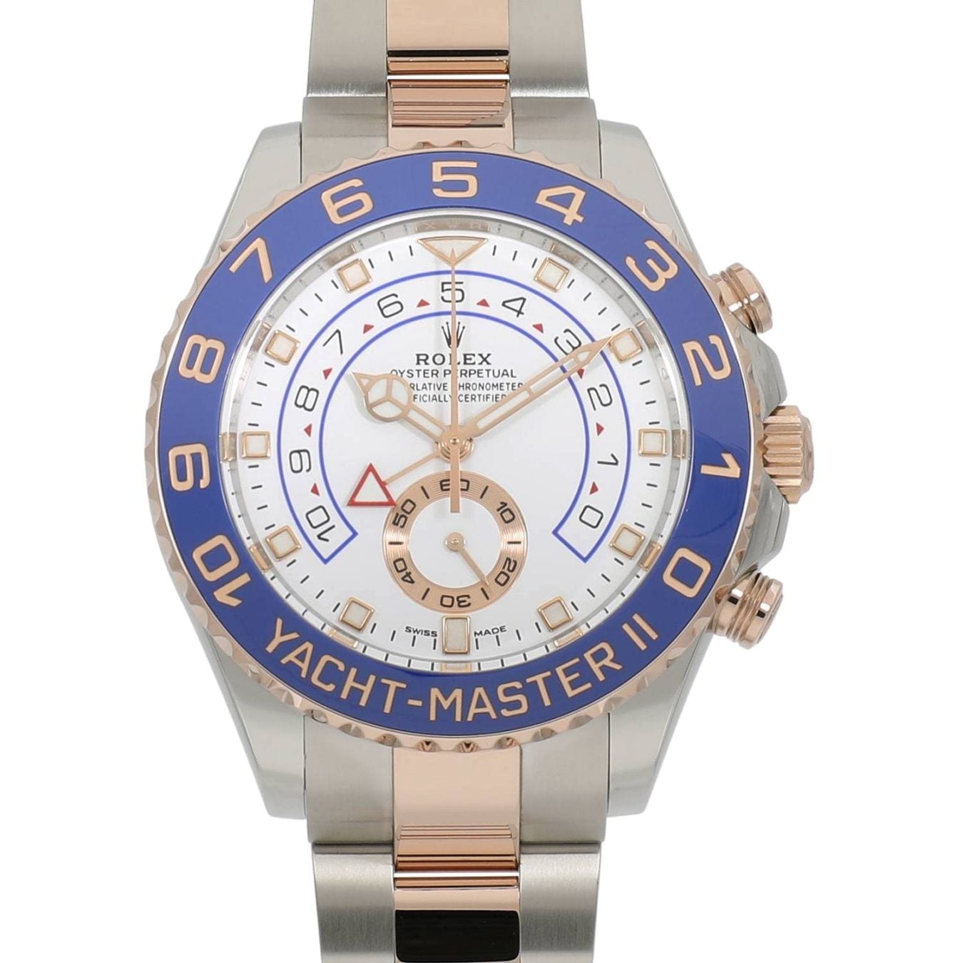 Rolex Yacht-Master II 116681 with white dial