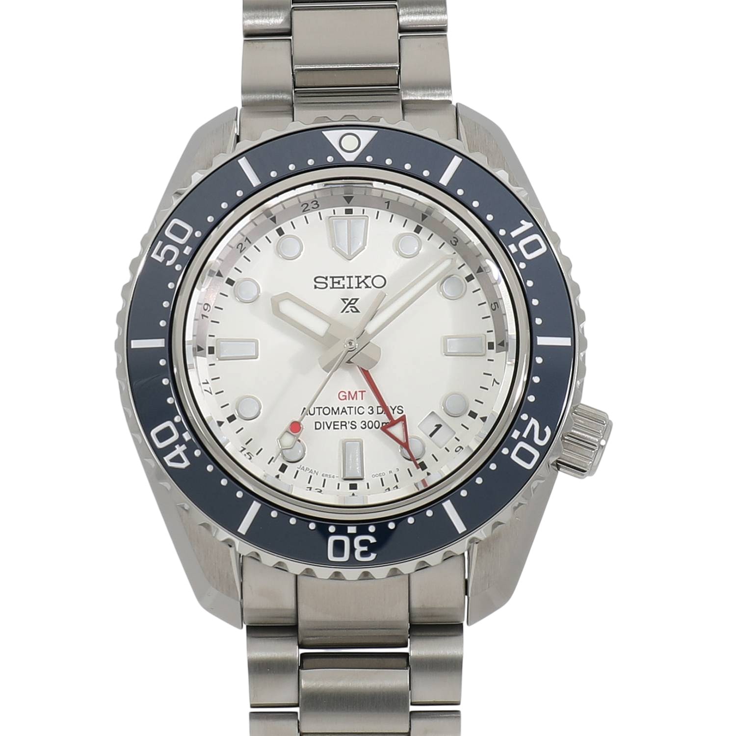 [LNIB] SEIKO GMT PROSPEX DIVER SCUBA MECHANICAL DIVERS 1968 HERITAGE GMT SBEJ029 WHITE Watch