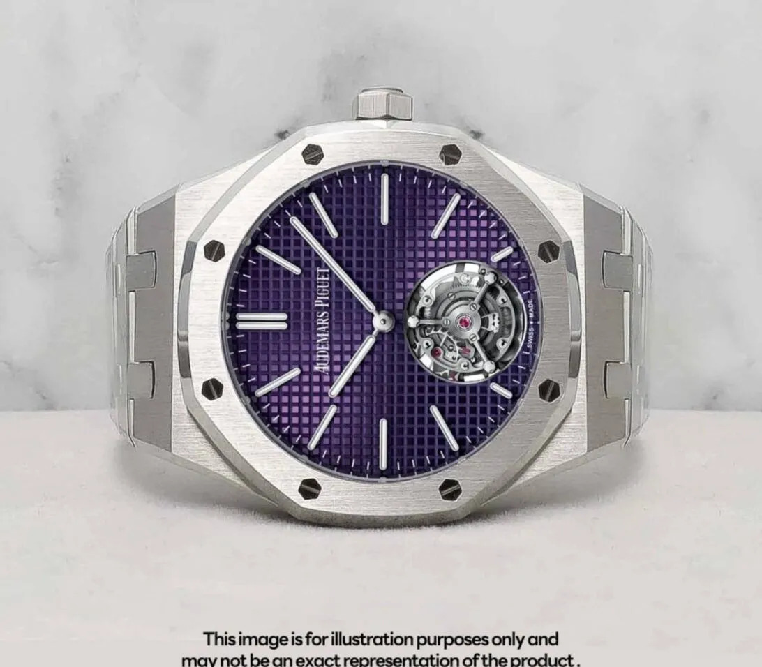 Pre-owned Audemars Piguet Royal Oak in steel, part of Chrono6538 authenticated stock