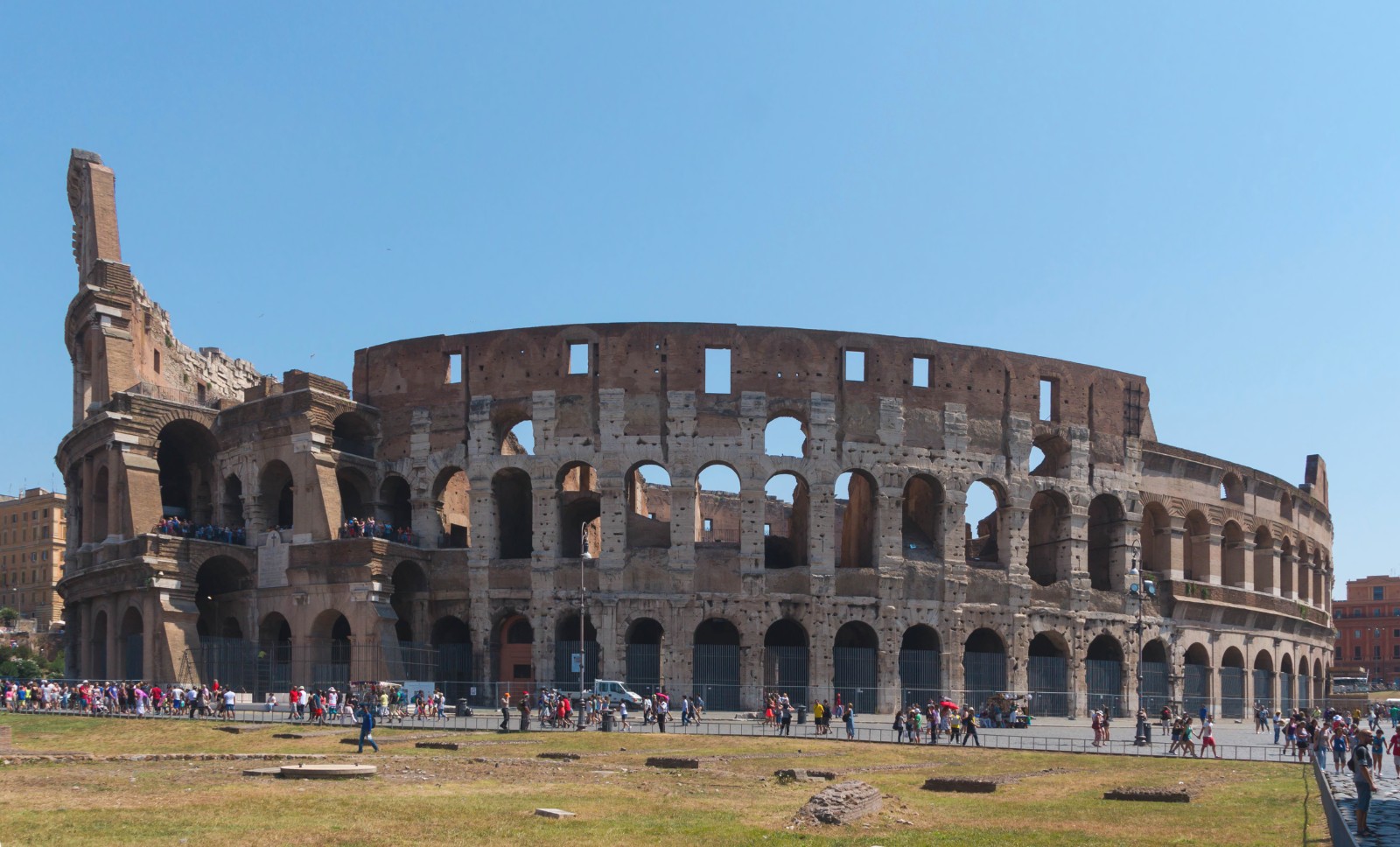 The Colosseum in Rome, the architectural inspiration for the Bulgari B.zero1