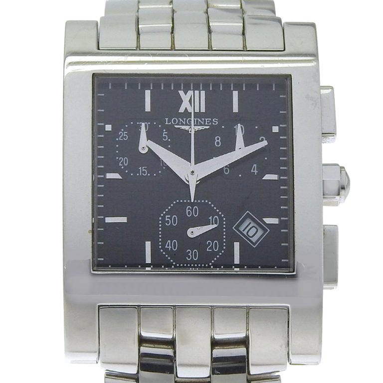 Longines DolceVita, black dial