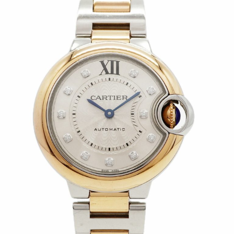 Cartier Ballon Bleu, silver dial