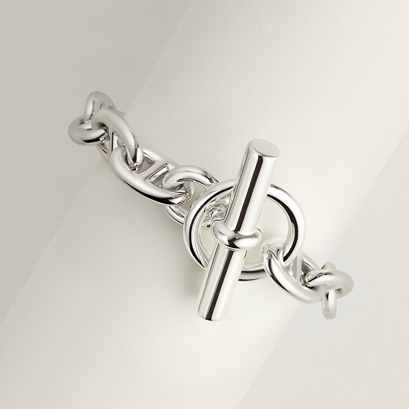 Herm&egrave;s Cha&icirc;ne d&rsquo;Ancre sterling silver bracelet