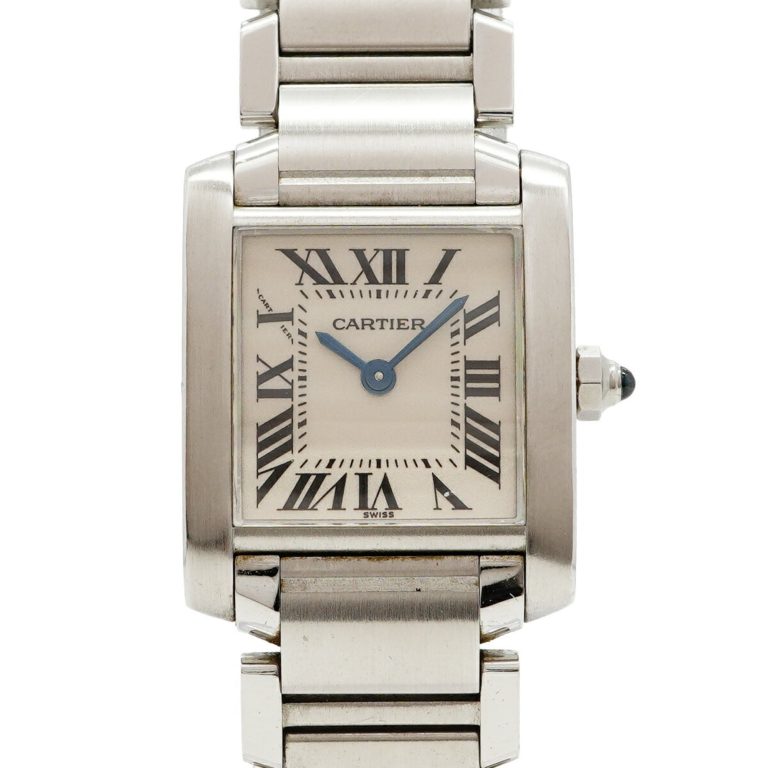 Cartier Tank Française SM W51008Q3 Ivory Dial Ladies' Watch
