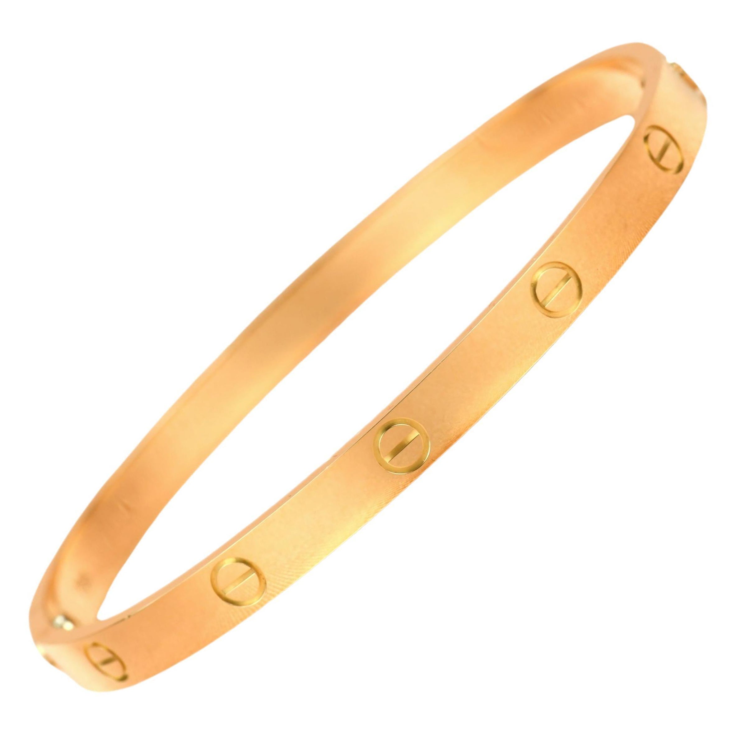 Cartier Love bracelet in 18ct yellow gold