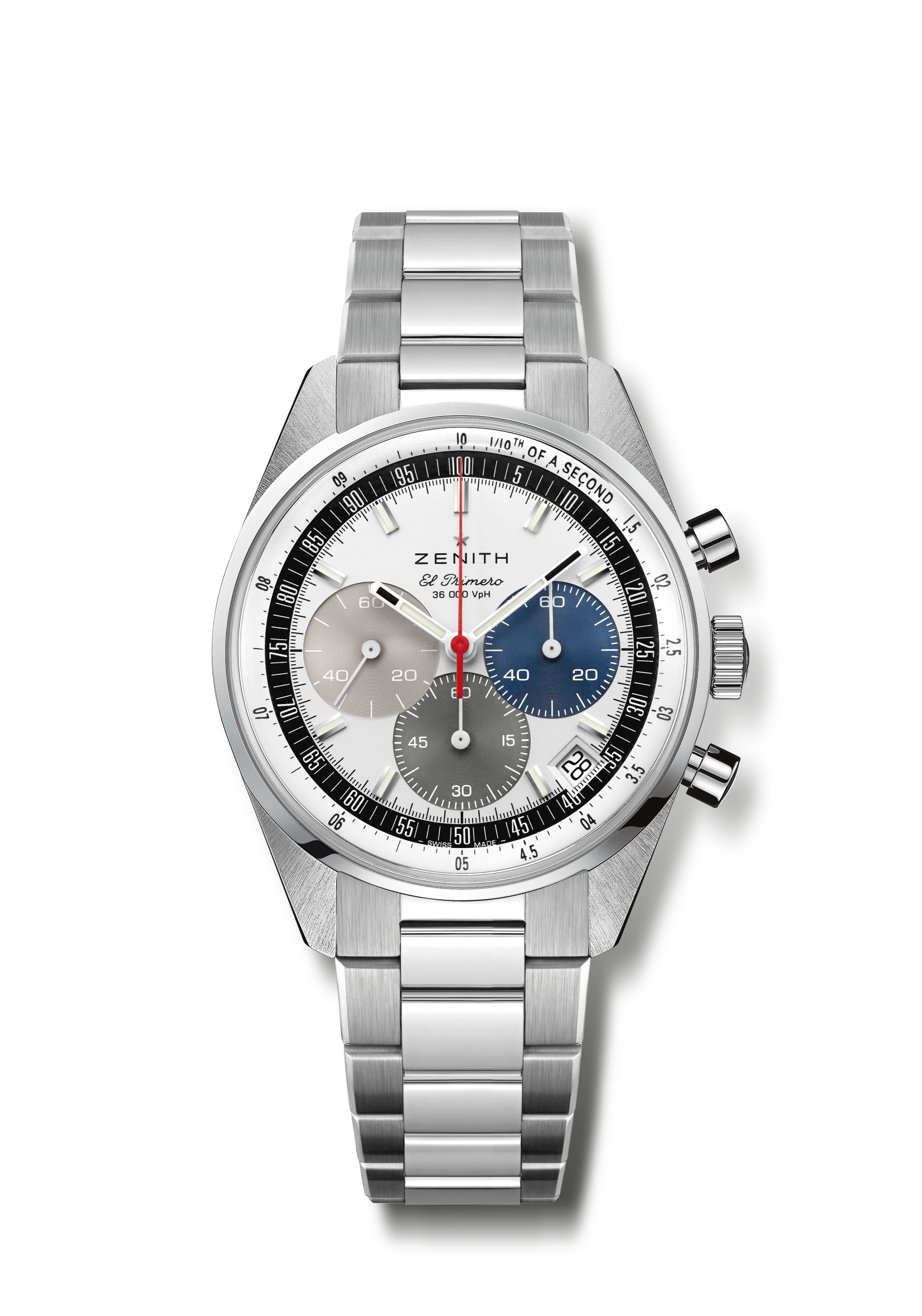 Zenith Chronomaster Original with the tricolour overlapping sub-dials, reference 03.3200.3600