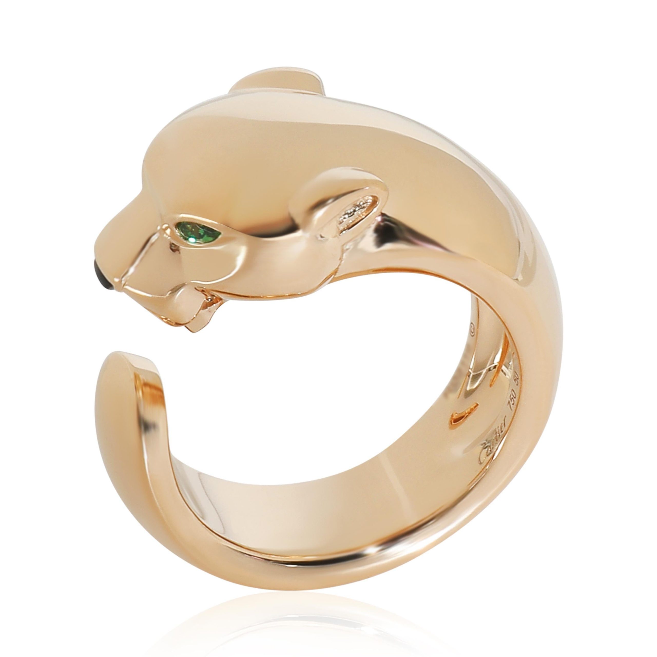 Yellow gold Panthère de Cartier ring
