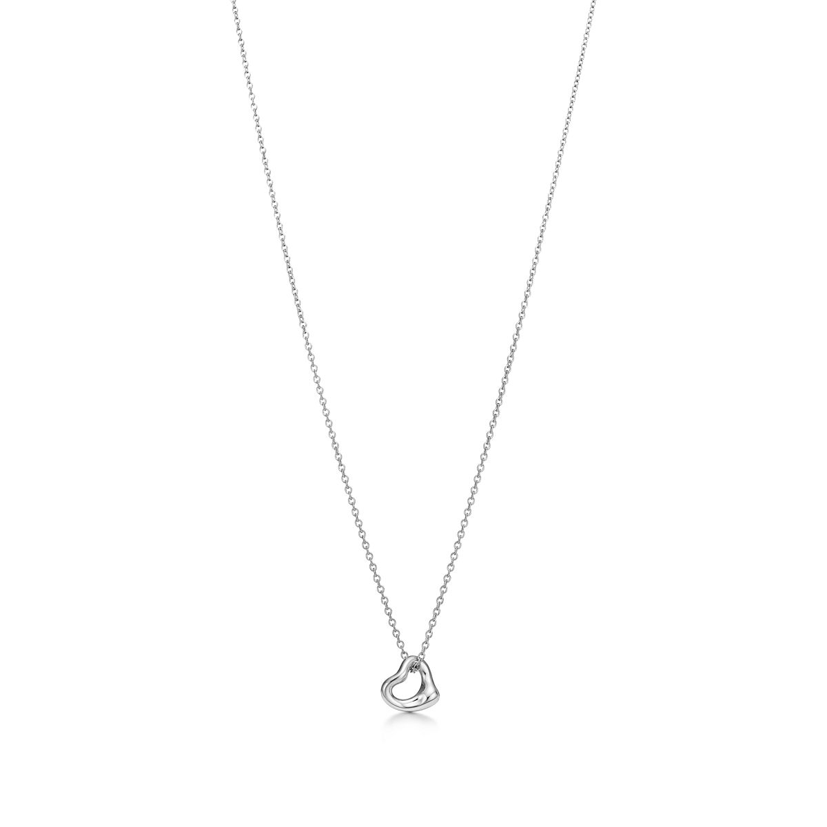 Elsa Peretti Open Heart pendant in sterling silver, small size