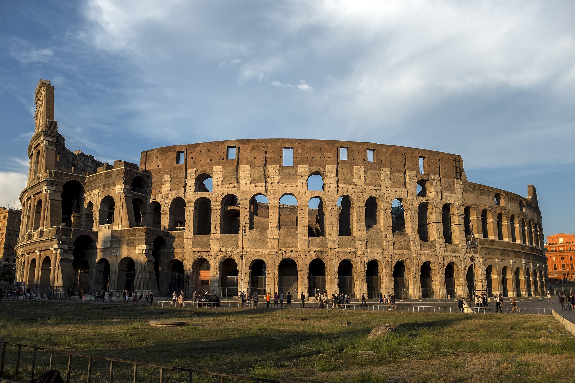 The Colosseum in Rome, the design inspiration for the Bulgari B.zero1
