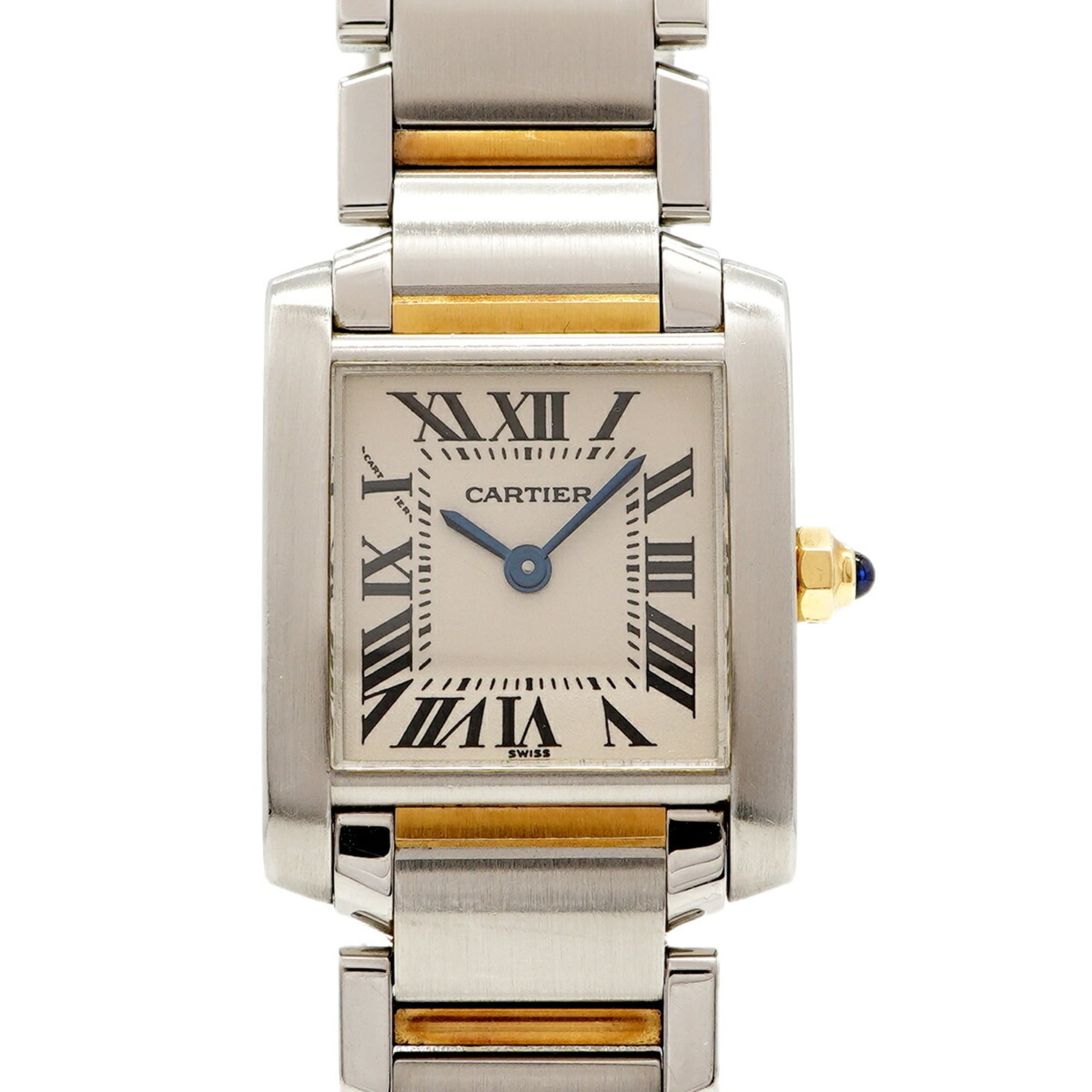 Cartier Tank Française two-tone in steel and gold