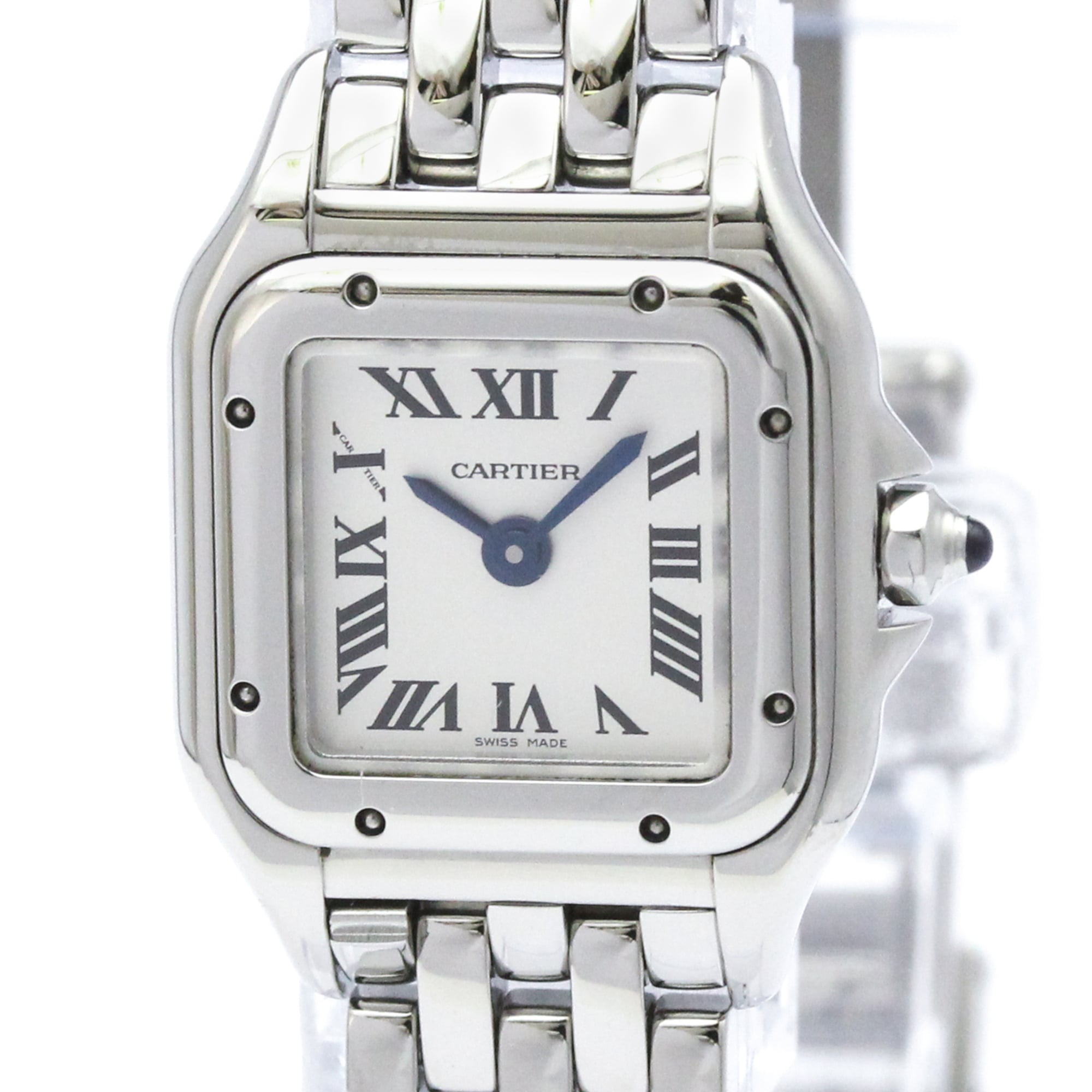 Panthère de Cartier small model in polished steel