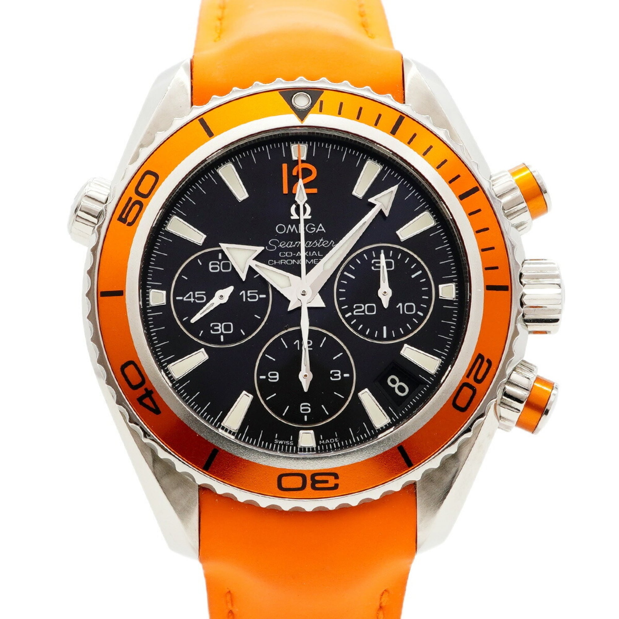 Pre-owned Omega Seamaster Planet Ocean in a smaller 38mm case