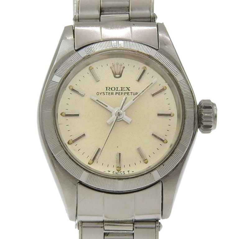 Vintage Rolex Oyster Perpetual, silver dial