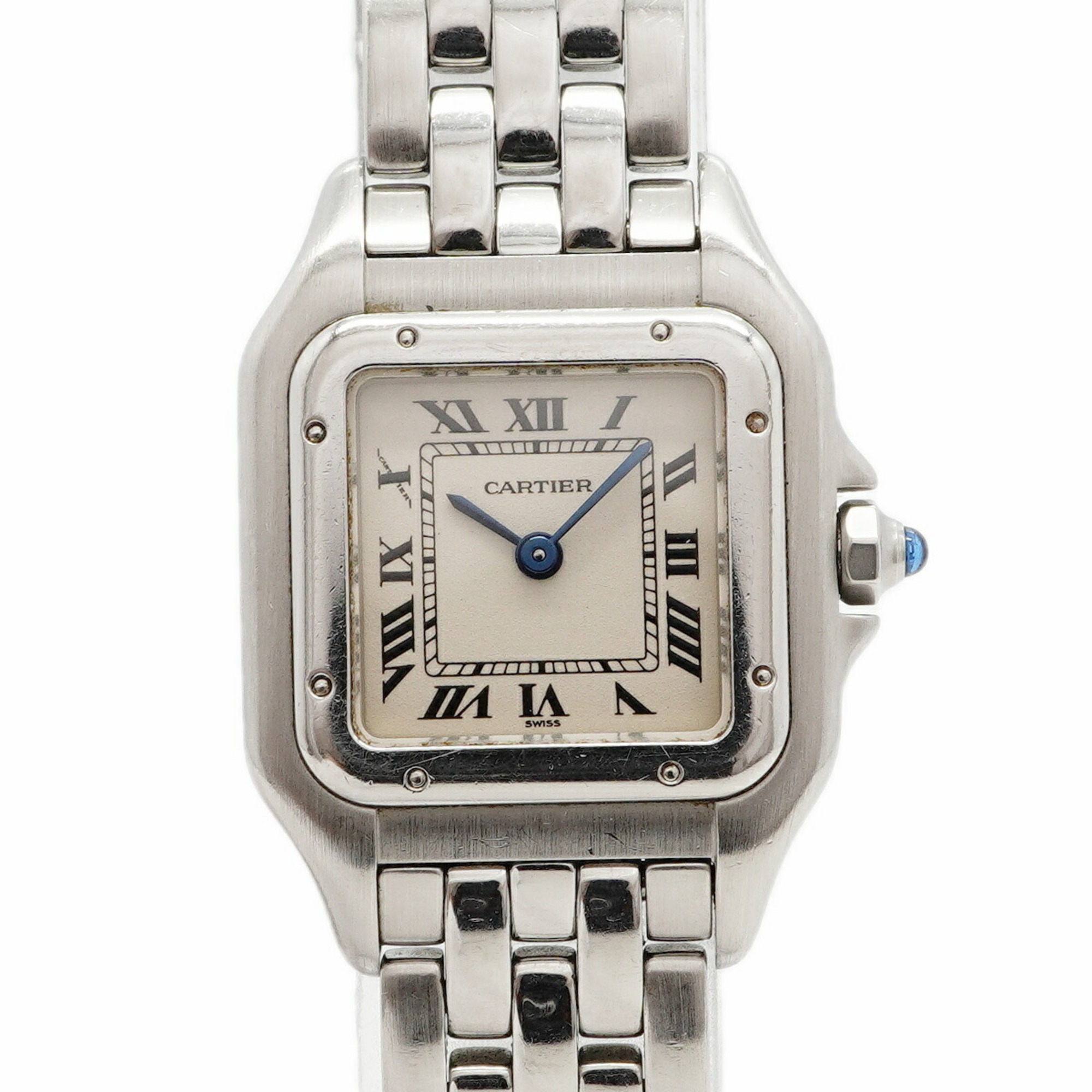 Cartier Panthere two-tone steel and yellow gold ladies watch