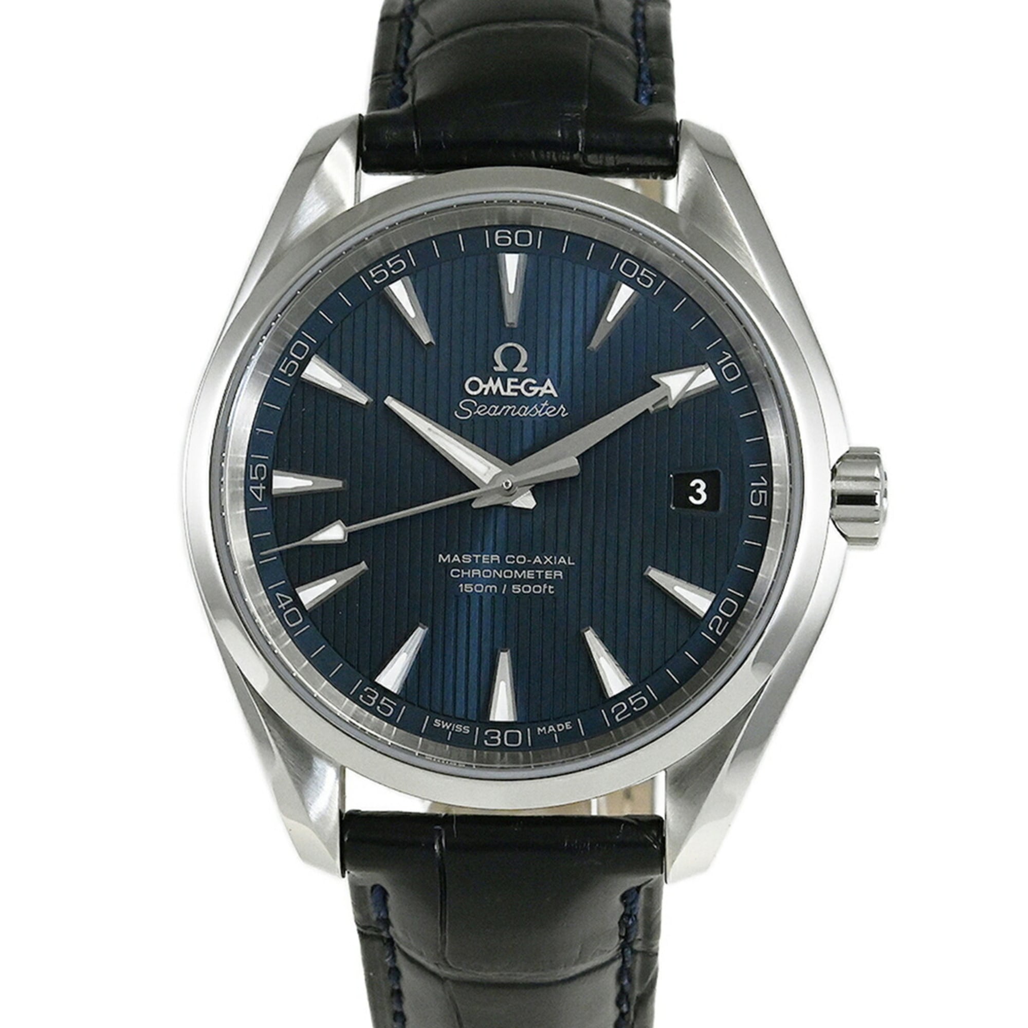 Pre-owned Omega Seamaster Aqua Terra 150M 41.5mm steel watch, reference 231.13.42