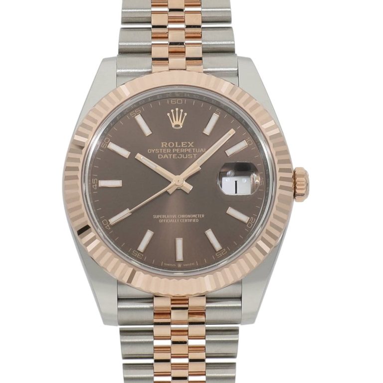 ROLEX DATEJUST 41 126331 CHOCOLATE MEN’S Watch
