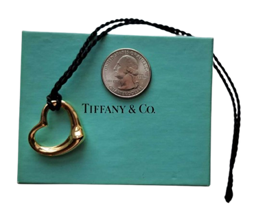 Elsa Peretti Open Heart pendant in 18ct gold