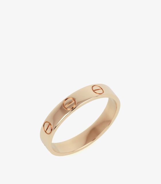 Pre-owned Cartier Love ring, plain gold band