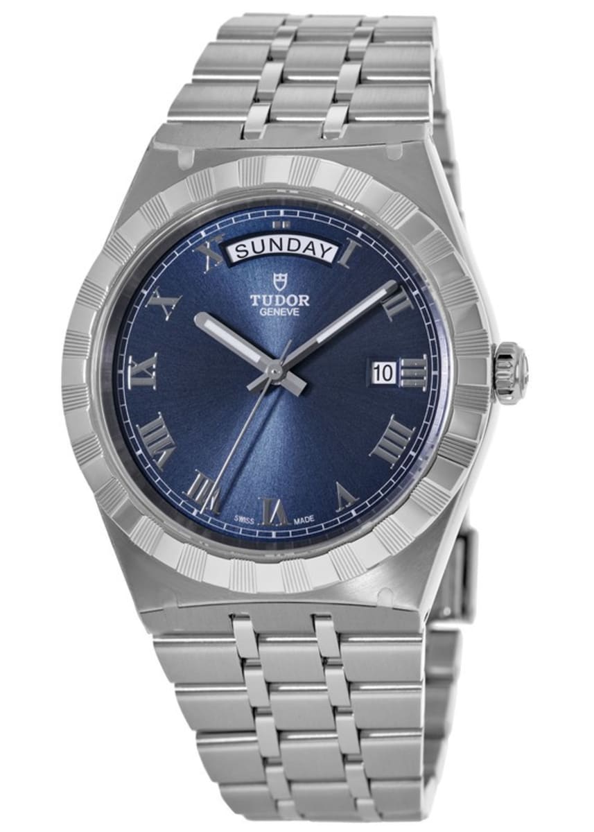 Tudor Royal 41mm steel with blue dial and integrated bracelet