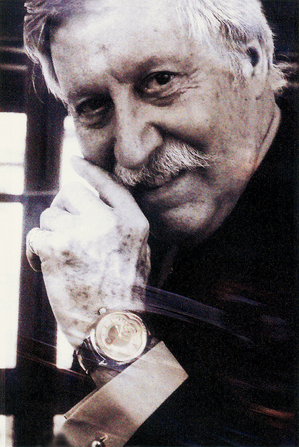 Gérald Genta, the watch designer who created the 1976 IWC Ingenieur SL