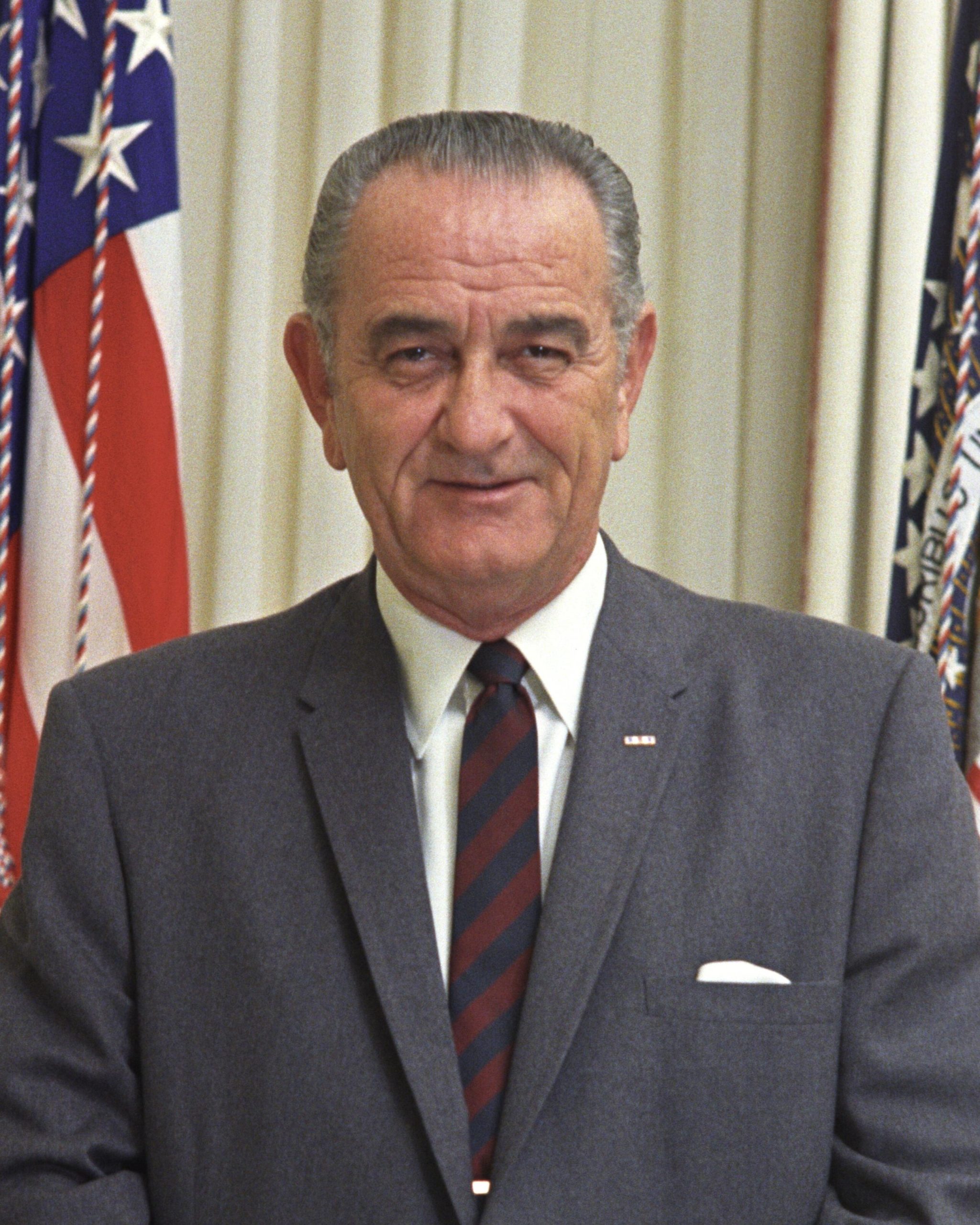 President Lyndon B. Johnson, who wore a gold Rolex Day-Date