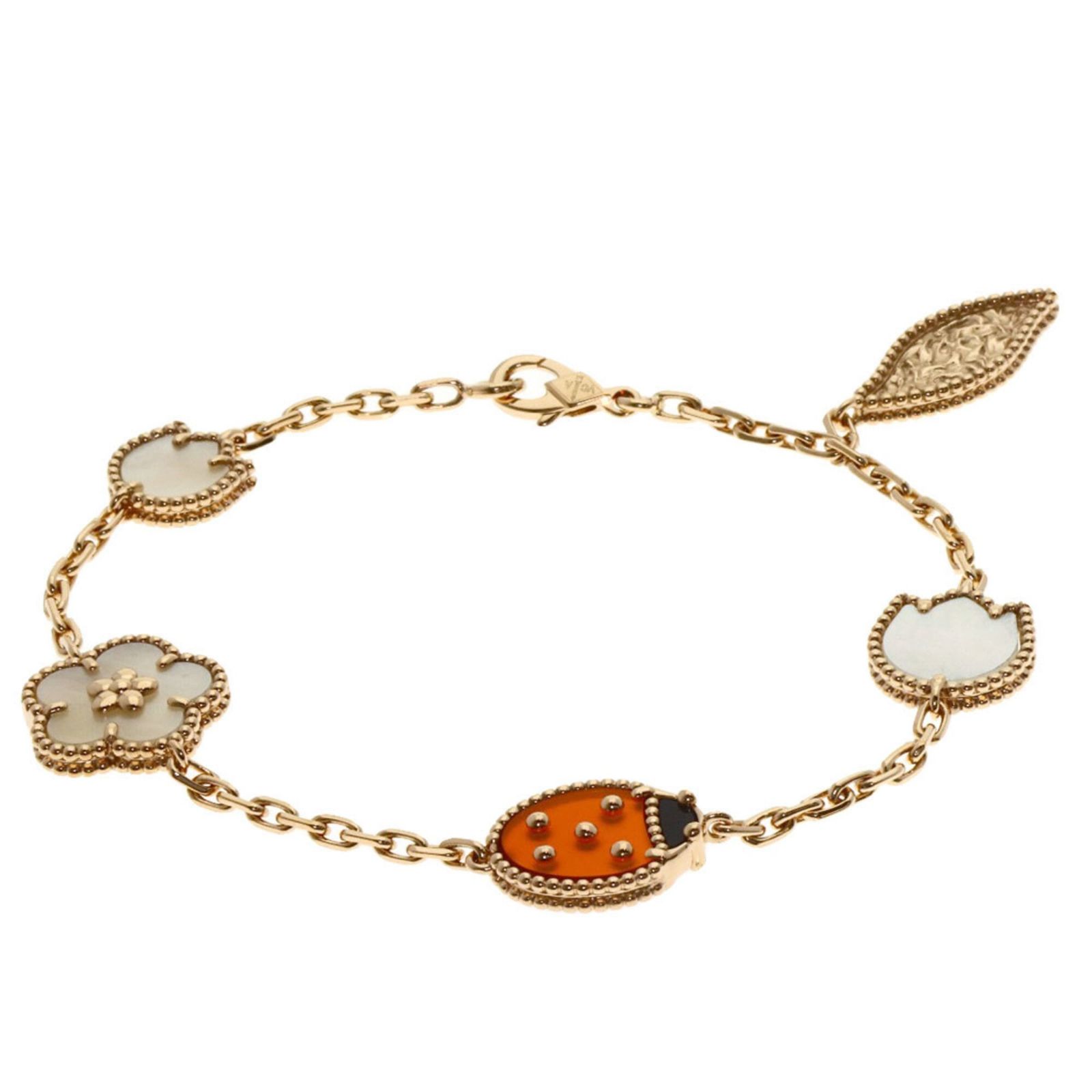 Van Cleef and Arpels Vintage Alhambra bracelet in 18k gold