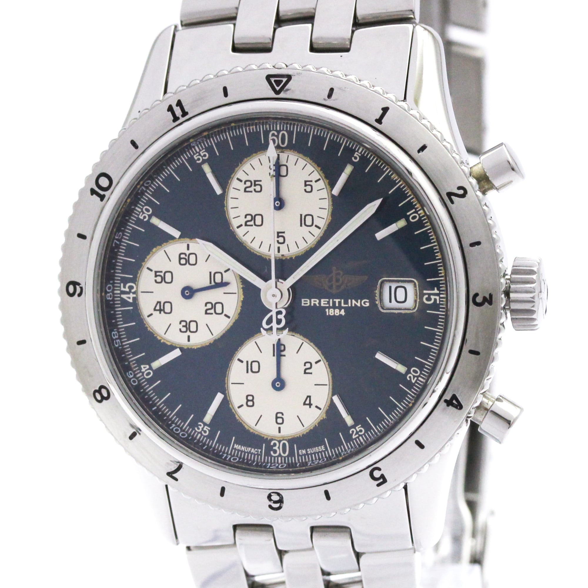 Breitling Navitimer Aviastar steel automatic watch A13023