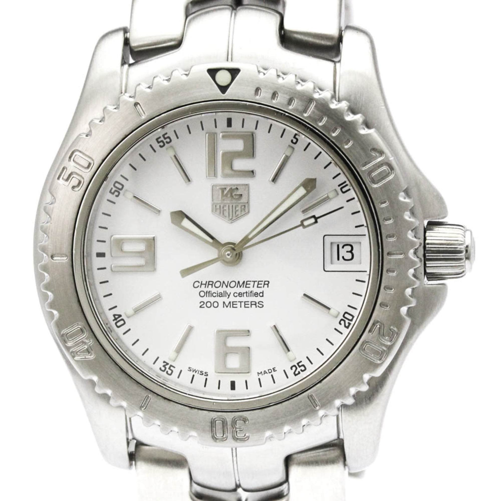 TAG Heuer Link Date steel automatic watch WT5211